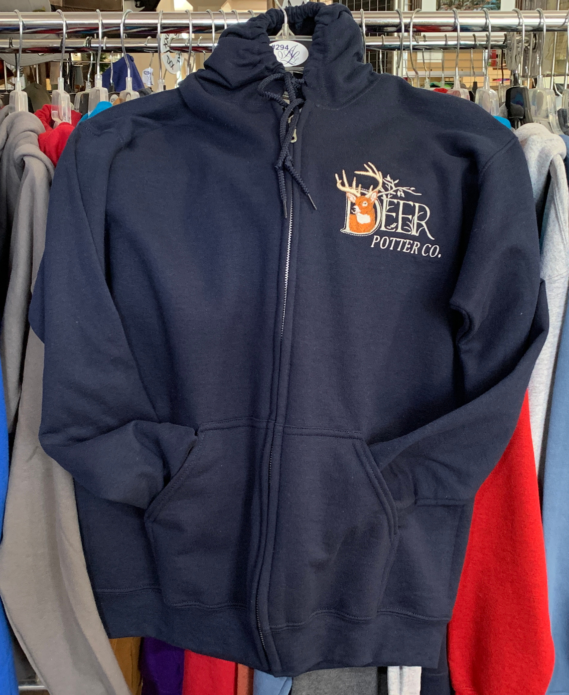 Navy Zip
